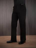 Men’s Black Bootcut Dress Pants – Bootcut Formal Trousers