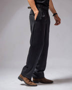 Men’s Black Bootcut Dress Pants – Bootcut Formal Trousers
