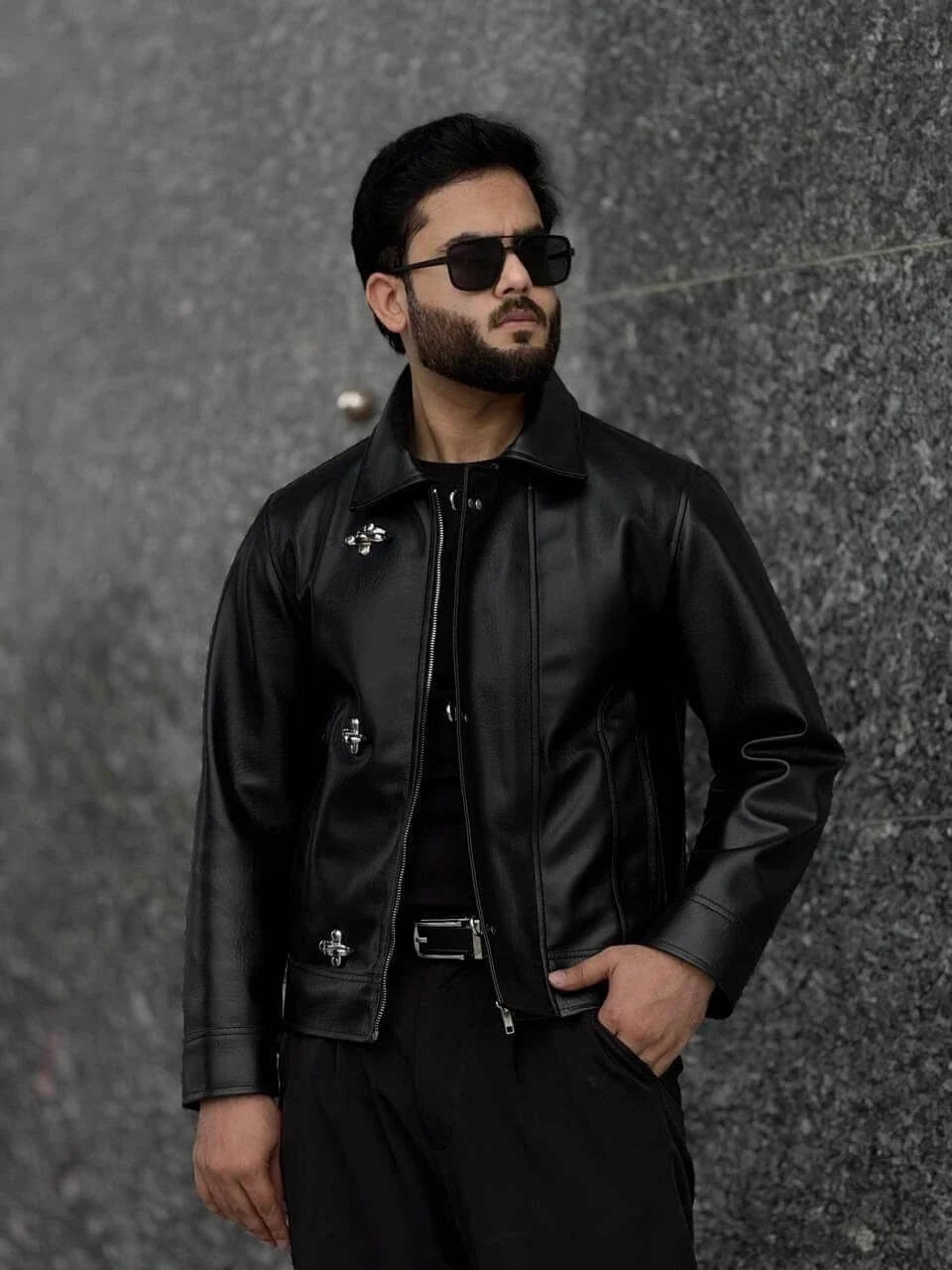Kardashian Phantom Leather Jacket